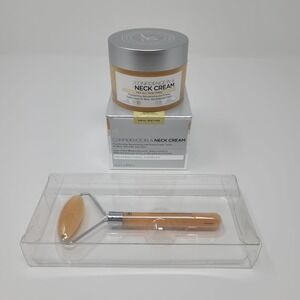 IT Cosmetics Confidence in a Neck Cream 2.6 oz Heavenly Luxe Citrine Roller Set